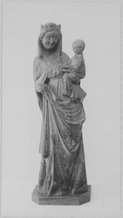 statue : Vierge à l'Enfant, dite Notre Dame de Montront
