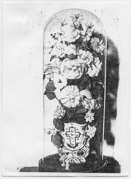 vase-bouquet d'autel, (photocopie numérisée)