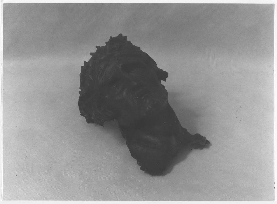 Fragment de statue : Tête de Christ