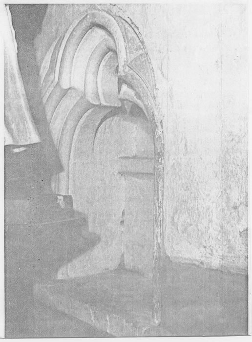 lavabo d'église, (photocopie numérisée)