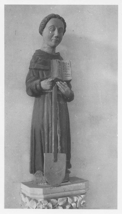 statue : Saint Fiacre