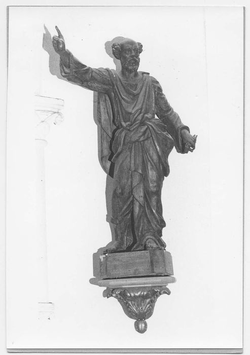 statue et son culot : Saint Pierre