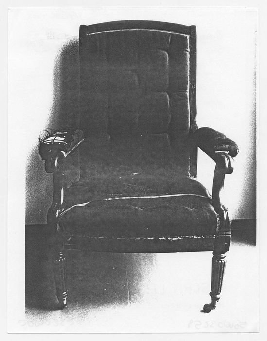 fauteuil, (photocopie numérisée)