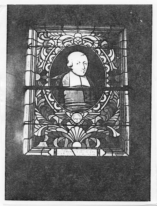 verrière : Messire Pierre Crestey, (photocopie numérisée)