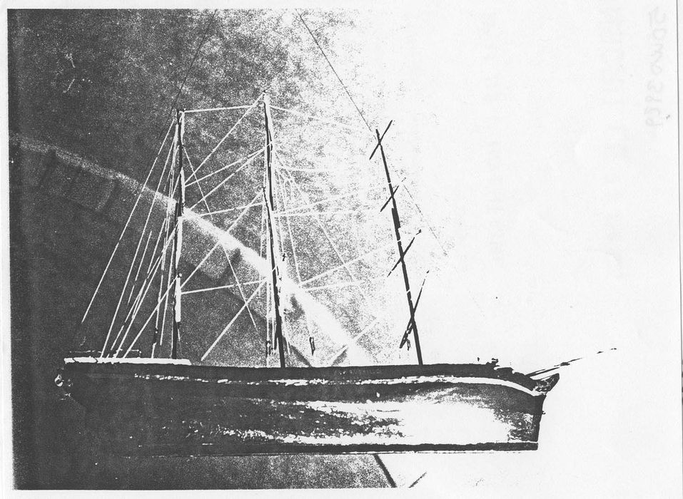 Maquette ex-voto de trois-mâts dit le Notre-Dame des Mers