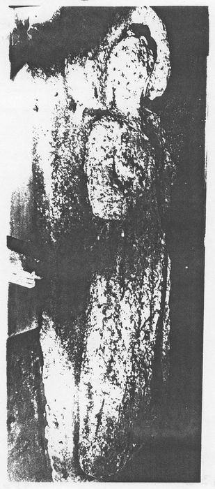 Haut-relief (gisant) : Dame noble