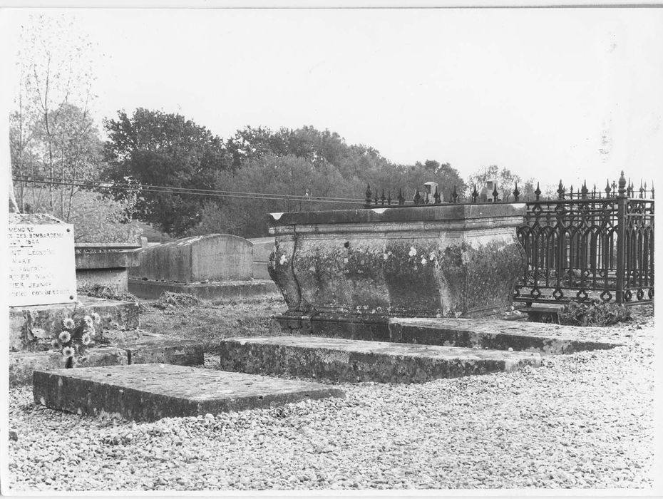 dalle funéraire d'Alexandre Duchemin