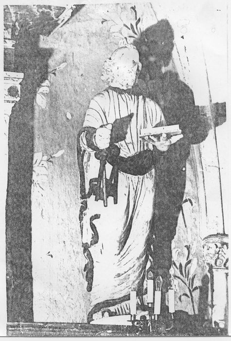 Statue : saint Pierre apôtre