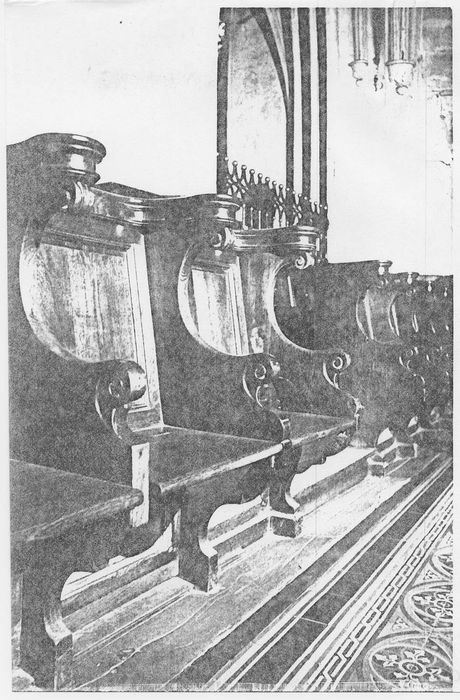 stalles, (photocopie numérisée) 