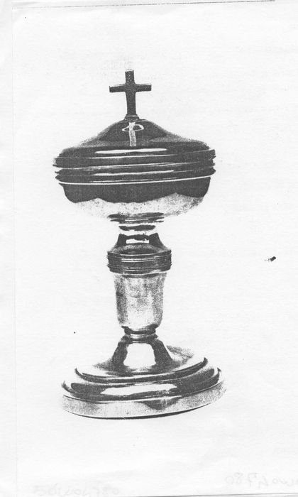 ciboire des malades, (photocopie numérisée) 