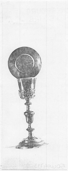 calice et sa patène, (photocopie numérisée) 