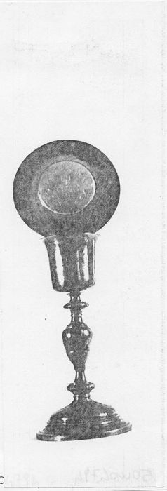 calice et sa patène, (photocopie numérisée) 