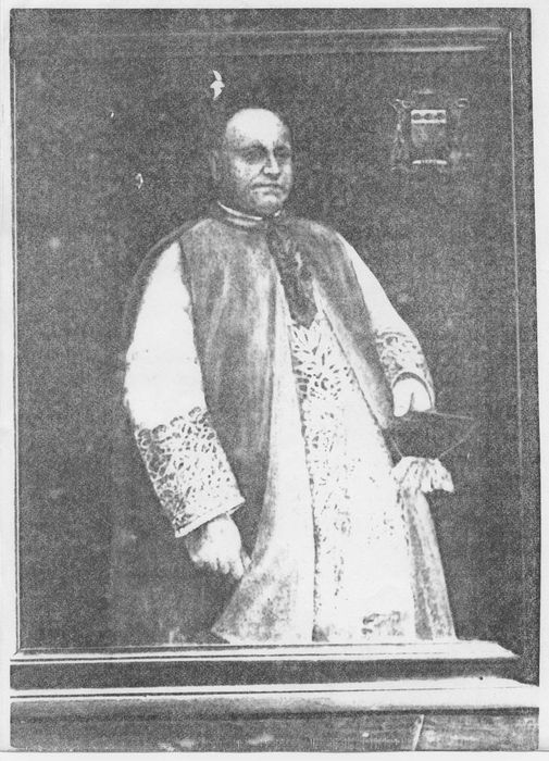 tableau : portrait postume de Mgr Jean Luis Lepetit, (photocopie numérisée)