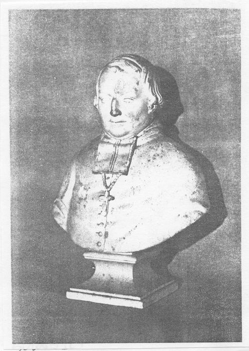 Buste : Monseigneur Jacques-Louis Daniel, évêque de Coutances