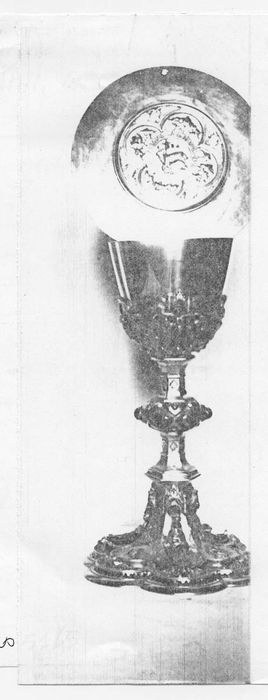 calice et sa patène, (photocopie numérisée) 