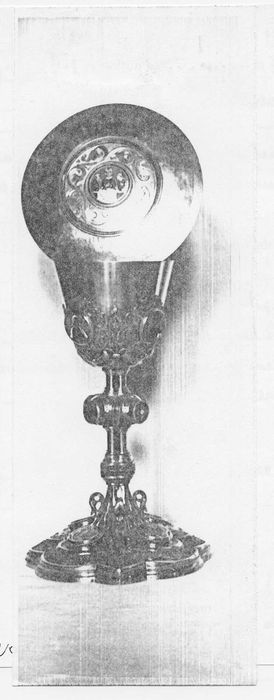 calice et sa patène, (photocopie numérisée) 