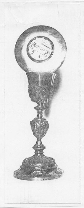 calice et sa patène, (photocopie numérisée) 