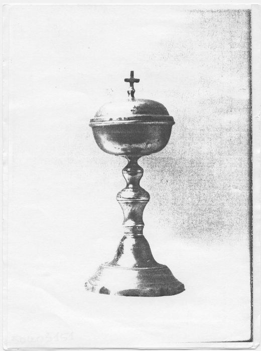 ciboire, (photocopie numérisée) 