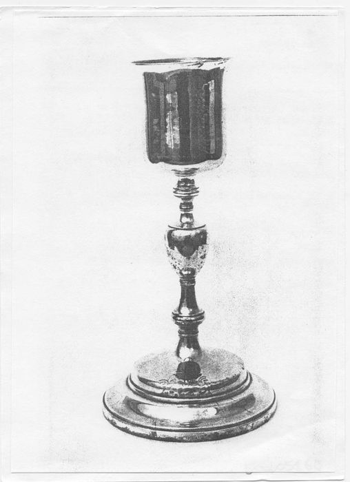 calice , (photocopie numérisée) 