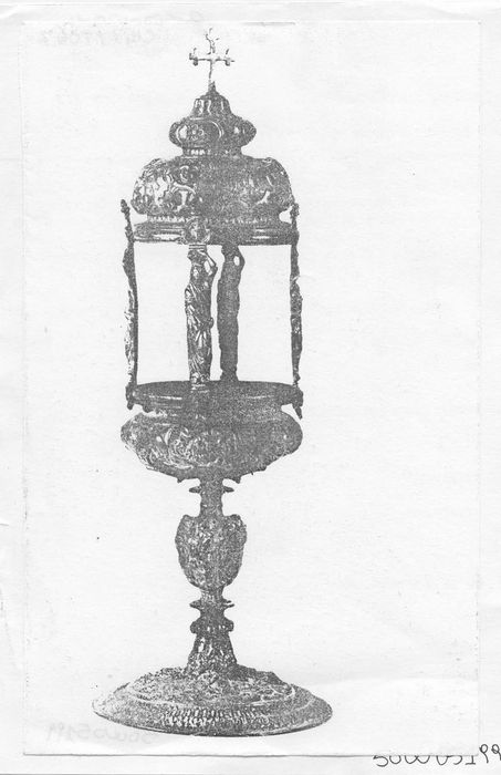 monstrance , (photocopie numérisée)