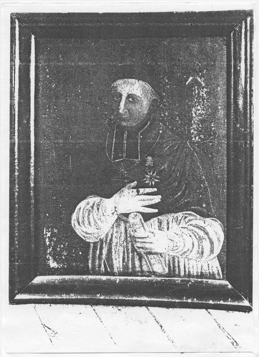 tableau : Mgr. Pierre Dupont-Poursat évêques de Coutances