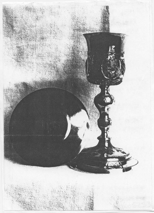 calice et sa patène, (photocopie numérisée) 