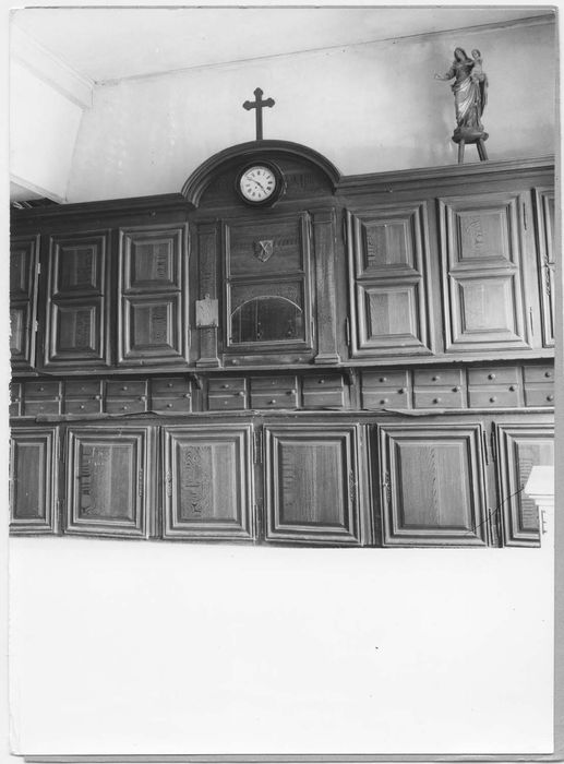 meuble de la sacristie