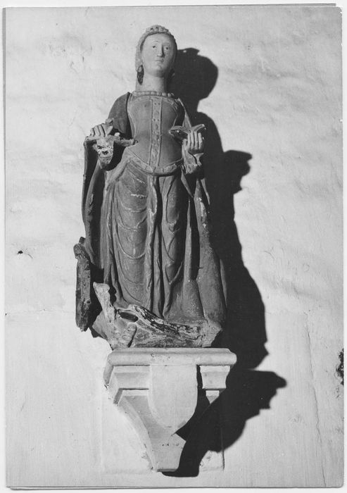 statue : Sainte Catherine d'Alexandrie