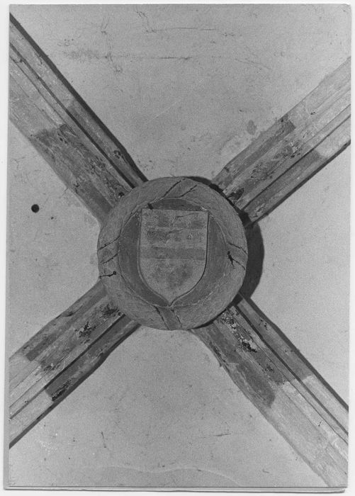Clef de voûte de la chapelle nord