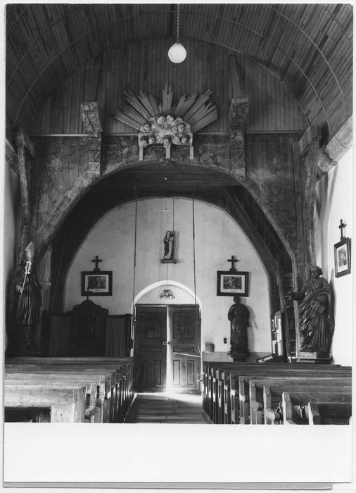 bancs de fidèles, confessionnal