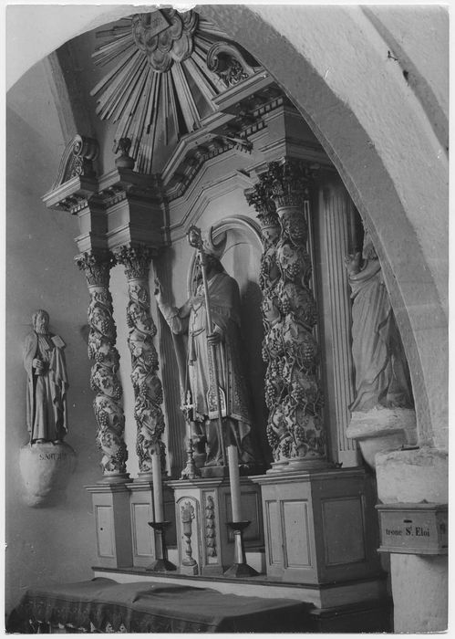 Retable de l'autel latéral nord