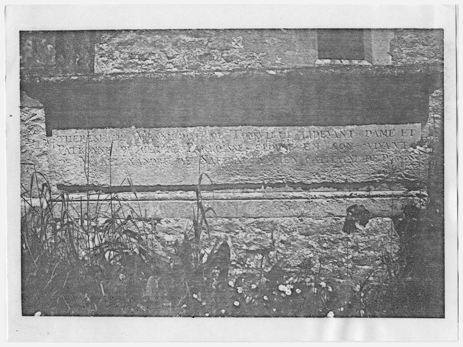 tombeau d'Adélaïde-Anne-Thérèse du Mesnildo, (photocopie numérisée) t