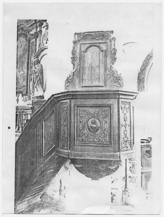 chaire à prêcher, (photocopie numérisée) 