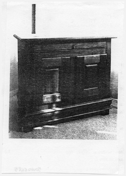 buffet bas, (photocopie numérisée) 