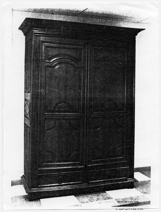armoire à lange, (photocopie numérisée) 