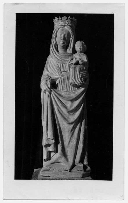 statue : Vierge à l'Enfant dite Notre-Dame du Cap-Lihou