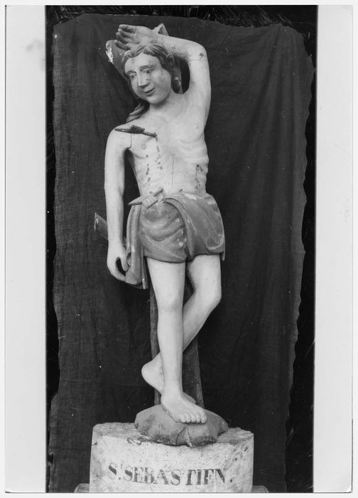 Statue : Saint Sébastien