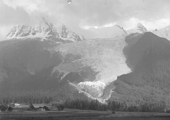 Glacier de truonay, pris de la route de Chamonix