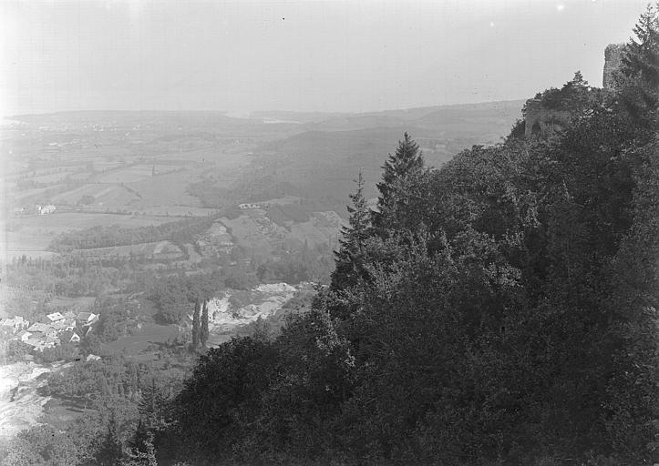 Vue panoramique prise du sud-ouest