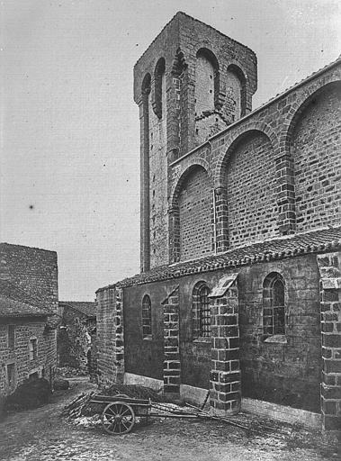 Façade latérale et clocher