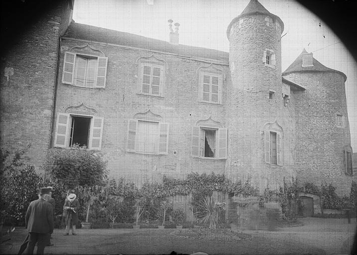 Façade sur jardin