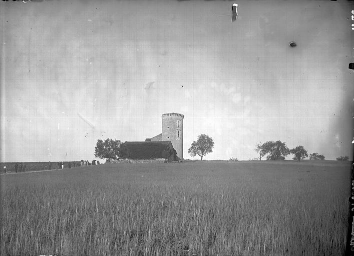 Vue générale prise de l'ouest