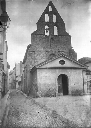 Façade ouest et clocher