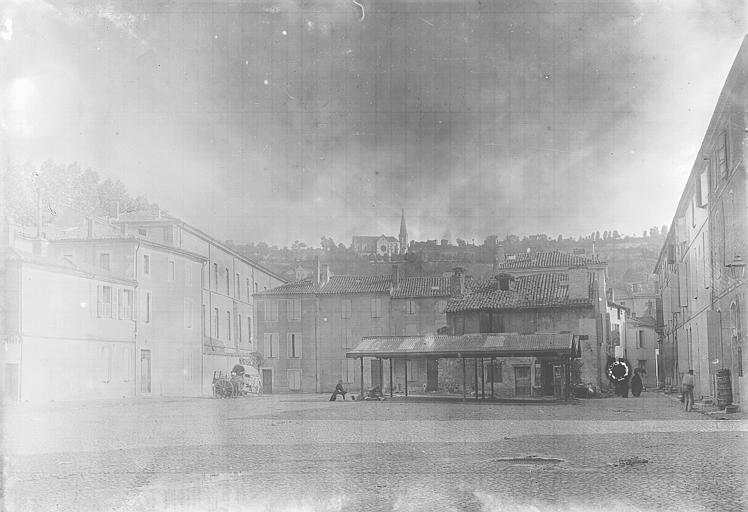 Vue de la place