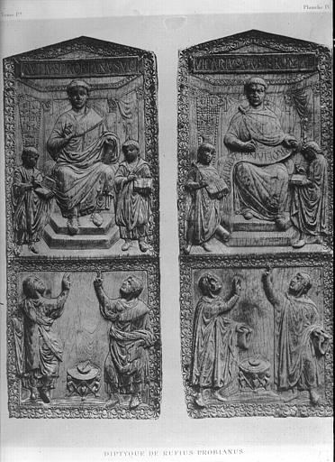 Diptyque de Rufius Prostarius, vice préfet du prétoire de Rome