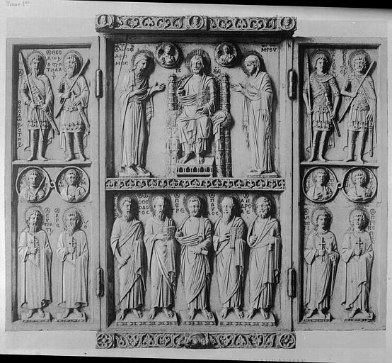 Triptyque byzantin dit d'Harbaville