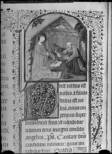 Missel de Jean Rollin, cardinal évêque d'Autun, décédé en 1483 : La Charité