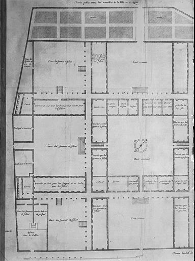 Gravure : Plan numéro 2, partie sud-est