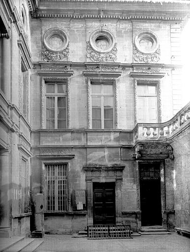 Façade sur cour d'honneur