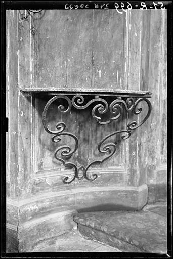 Console en fer forgé - © Ministère de la Culture (France), Médiathèque du patrimoine et de la photographie, diffusion RMN-GP